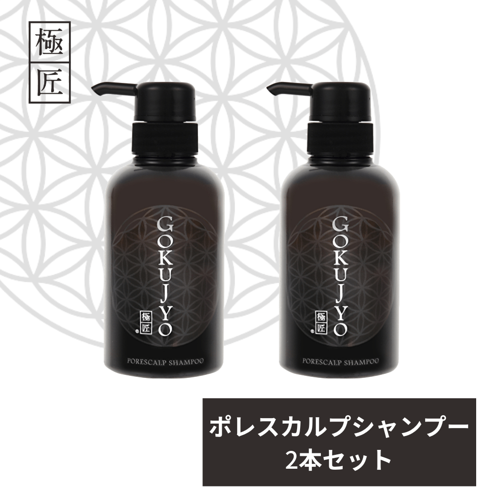 極匠ポレスカルプシャンプー2本セット