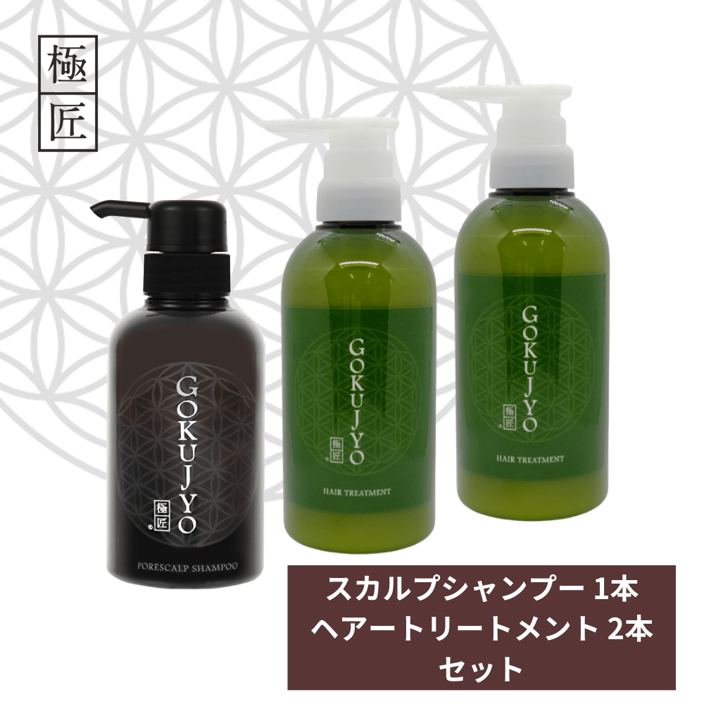 極匠ヘアケアセット シャンプー＆トリートメント