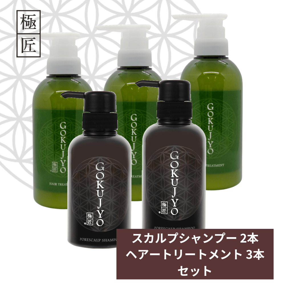 極匠ヘアケアセット シャンプー＆トリートメント