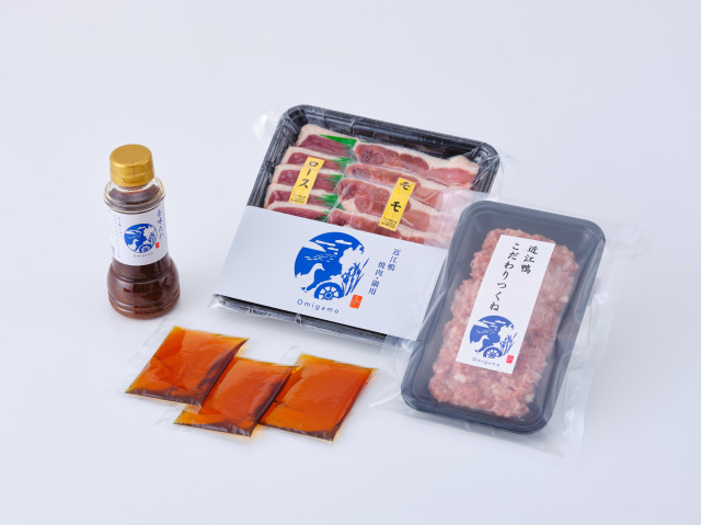 鴨鍋つくね付き