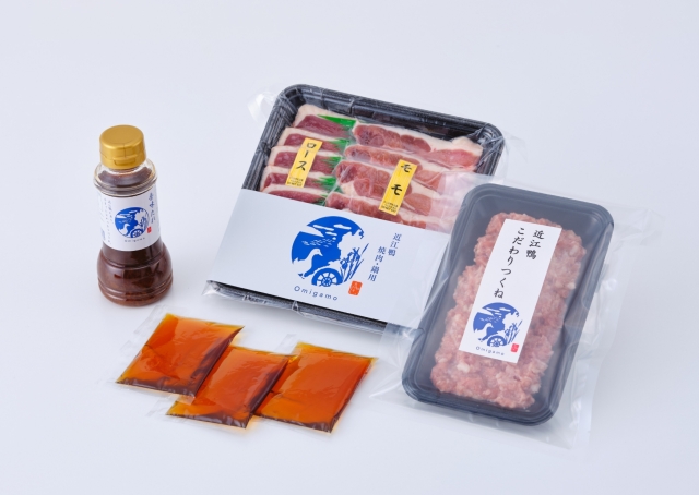 鴨鍋つくね付き