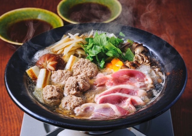 つくね入り鴨鍋