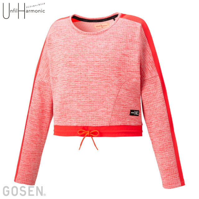 レディース 裏起毛ストレッチトレーナー［W2061］