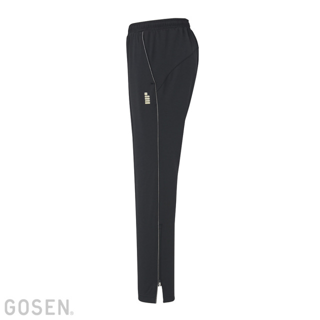 ゴーセン ニットパンツ（ブラック） サイズ S GOSEN レディース ニットライトパンツ［W2303S］【バドミントン公認 W1711S