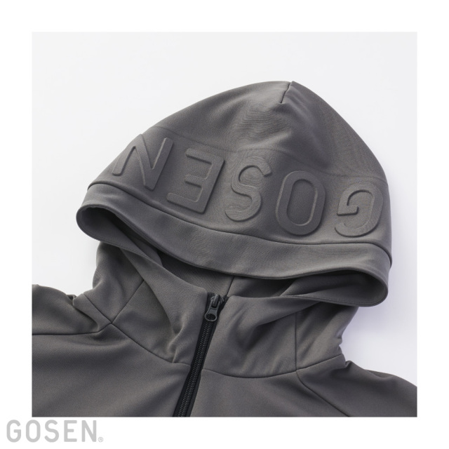 ユニ 裏起毛ストレッチパーカー［W2342］