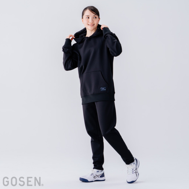 2025年8月発売開始】ユニ 裏起毛ストレッチパーカー［W2542］