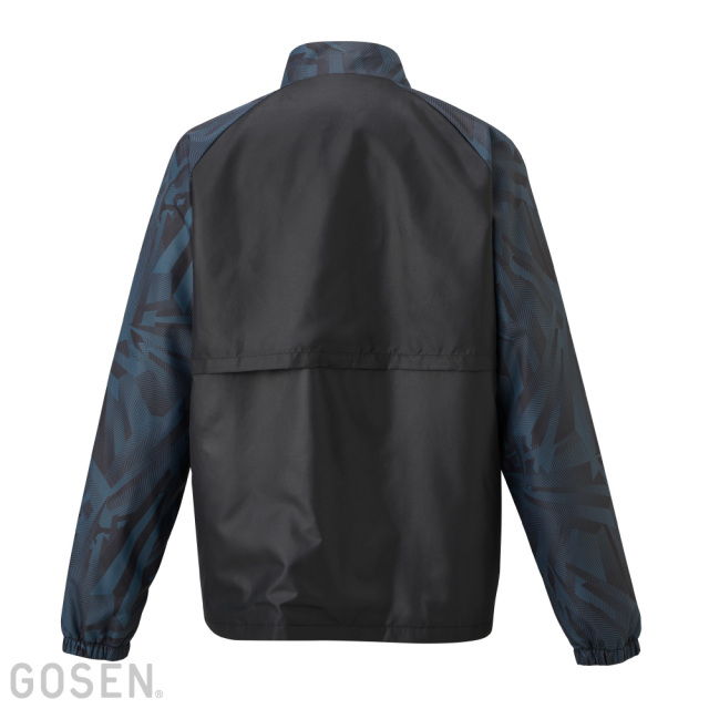GOSEN Y2540 ブラックジャケット Mサイズ 2025年9月発売開始】ユニ ウィンドウォーマージャケット（裏起毛