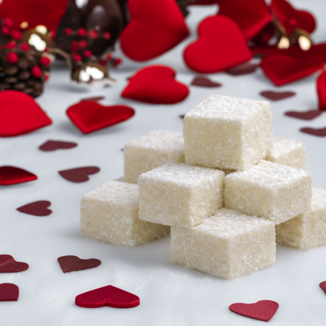 函館・五島軒大三坂の石畳《ホワイトチョコレート》