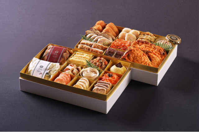 洋風二段重「王朝」 〔22品目〕4人前