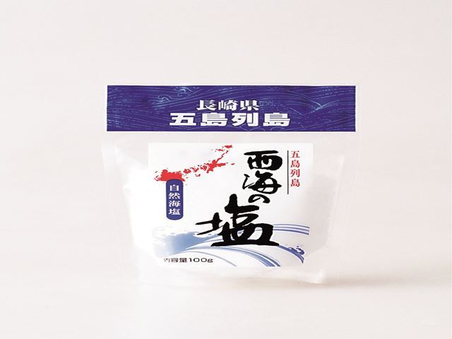五島特産品　五島列島自然岩塩　西海の塩１００ｇ
