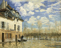 シスレー [Boat in the Flood at Port Marly]