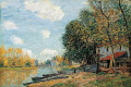 シスレー [Moret on the Banks of the River Loing]