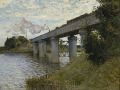 モネ [The Railroad bridge in Argenteuil]