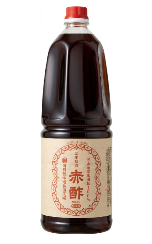 三年熟成　赤酢（あかず）1800ml