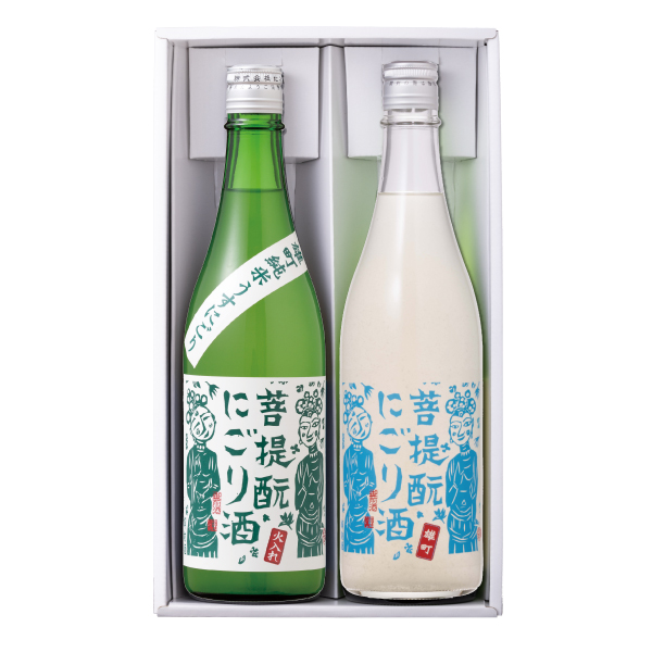 【4/3発売】御前酒　夏の菩提もとにごり酒セット（720ml×2本入）
