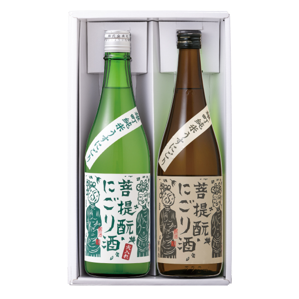 御前酒　菩提もとにごり酒セット（720ml×2本入）