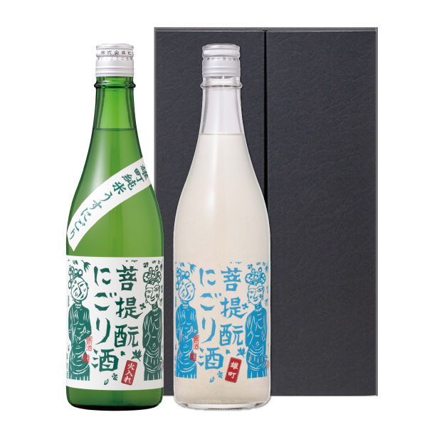 御前酒　夏の菩提もとにごり酒セット（720ml×2本入）