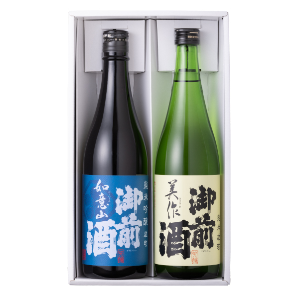 御前酒　飲みくらべセット「純」（720ml×2本入）