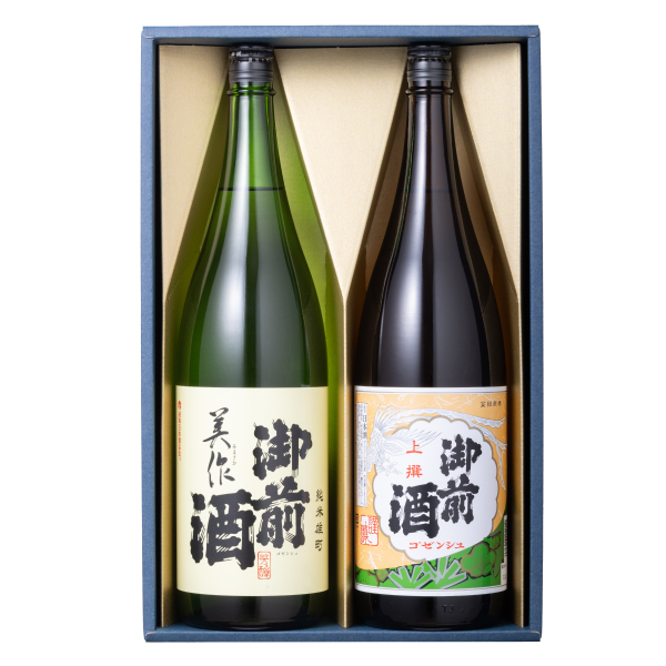 御前酒　飲みくらべセット「撰」（1800ml×2本入）