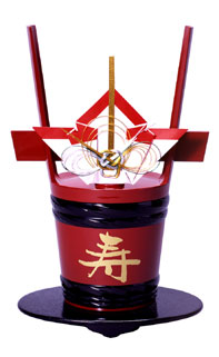 神津　酒樽① 一升菰樽 | ラインアップ | 梅錦山川株式会社