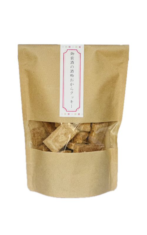 御前酒の酒粕おからクッキー