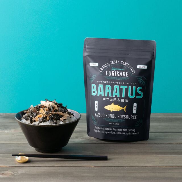BARATUS　バラタス　かつお昆布醤油　パッケージ
