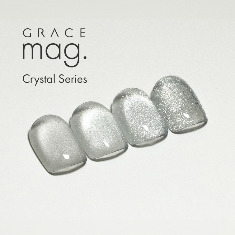 超微粒子から大きめサイズのクリアマグネットネイル GRACEマグ 4ml[会員割引対象]