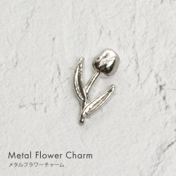 【ゆうパケット対象商品】ネイルパーツ パールリボン ダイヤモンドストーン クリスタルストーン メタルフラワーチャーム 5個