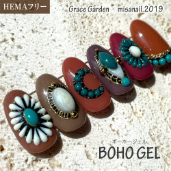 HEMAフリー ぷっくりアート ノンワイプふき取り不要 ボーホージェル 5g