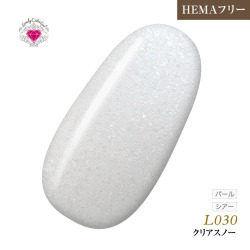 【ゆうパケット対象商品】HEMAフリー ラブリーカラージェル3ml クリアスノー L030