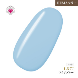 【ゆうパケット対象商品】HEMAフリー ラブリーカラージェル3ml アクアブルー L071