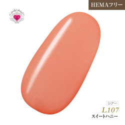 【ゆうパケット対象商品】HEMAフリー ラブリーカラージェル3ml スイートハニー L107