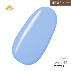 【ゆうパケット対象商品】オフが簡単！HEMAフリー プリティーカラージェル3ml アクアブルー P146