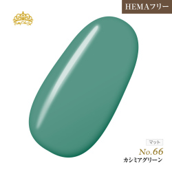 【ゆうパケット対象商品】オフが簡単！HEMAフリー プリティーカラージェル3ml カシミアグリーン P66