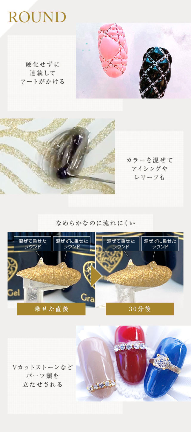 ニュアンスネイル ホイップジェル アイシングジェル ノンワイプ