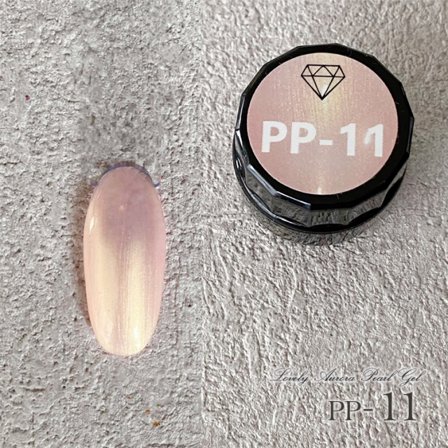 ホワイトフレアまとめ売り4(バラok!!)ミラー草~超 ラブリーオーロラパールジェル4ml PP-01～PP-12