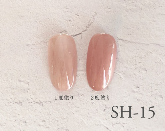 ラブリーカラージェル シアーシリーズ SH-01～SH-18
