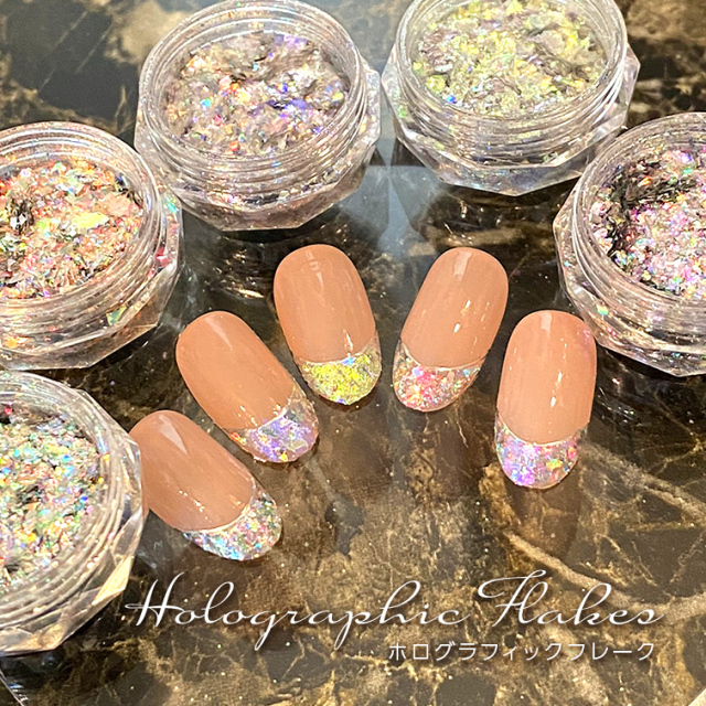 ラメネイル グリッター グリッターネイル ホログラムネイル オーロラ  