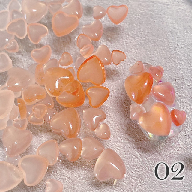 カメレオンハートストーンサイズミックス