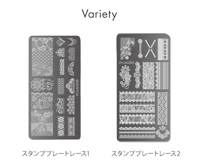 きれいなデザインがあっという間に完成 スタンププレート