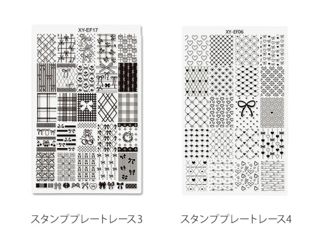 きれいなデザインがあっという間に完成 スタンププレート