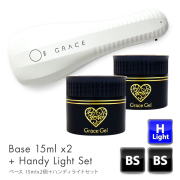 グレースジェル　セット gracegarden グレースジェル ベース/ワイプレストップセット