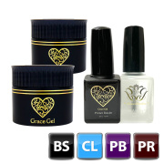 ●ゆうパケット不可●HEMAフリー フィルインベース 優れた持ち ノンサンディングベース ベース+クリア+アシッドレスプライマー+プライマーボンダーセット（各15ml）