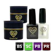 HEMAフリー フィルイン ノンサンディング ベース+スカルプ+アシッドレスプライマー+プライマーボンダーセット(各15ml)