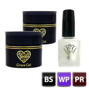 HEMAフリー フィルイン ノンサンディング アシッドレスプライマー&ベース&ワイプレストップセット(各15ml)