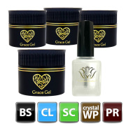 HEMAフリー アシッドレスプライマー&ベース・クリア・スカルプ・ワイプレストップ各15mlセット(各15ml)