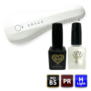 HEMAフリー TPOフリー はがせるベースジェル ピールオフベース＋アシッドレスプライマー(各15ml)＋ハンディライトセット