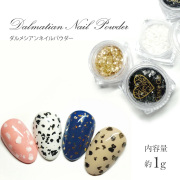 【ゆうパケット対象商品】 ダルメシアンジェル　ダルメシアンネイル　ダルメシアンパウダー01～04　約1g