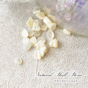 【ゆうパケット対象商品】　ネイルパーツストーンパーツ　ネイルストーン　　天然貝　シェル　貝　ナチュラルシェルストーン　1～2　約2g