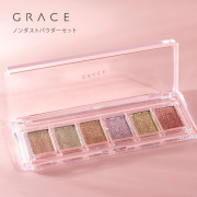 【ゆうパケット対象商品】粉が散らばらないミラーパウダー人気6色 ノンダストパウダーセット MIRROR